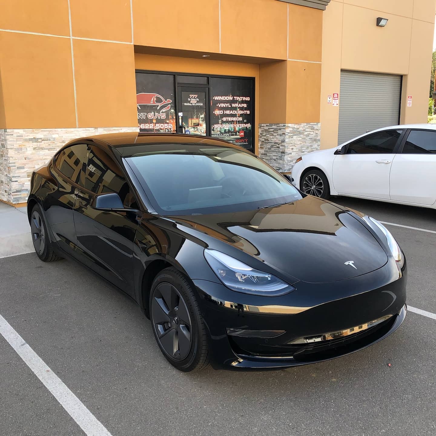 Tint Guys window tinting install